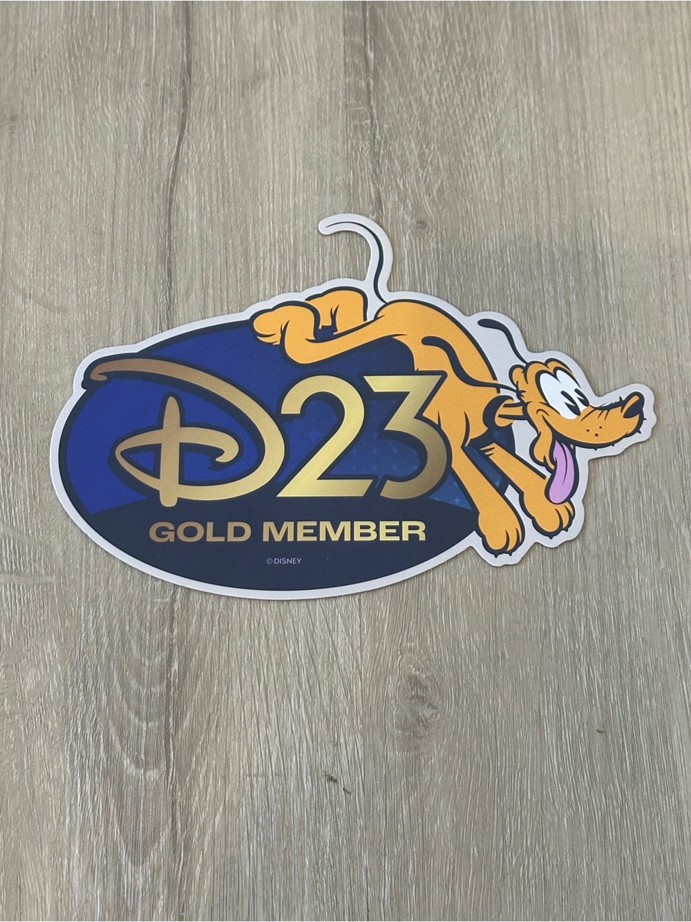 Disney D23 Gold Member Magnet - Pluto 2026